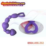  Chuỗi Hạt Silicone Kích Thích Khoái Cảm Hậu Môn ANAL BEADS 