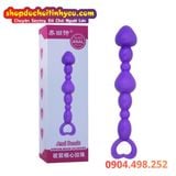  Chuỗi Hạt Silicone Kích Thích Khoái Cảm Hậu Môn ANAL BEADS 