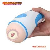  Cốc Âm Đạo Giả Rung Rên Kẹp Hút Co Bóp Massage Dương Vật 