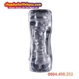  Cốc Âm Đạo Hậu Môn Thiết Kế 2 Đầu Trong Suốt Tự Sướng Cho Nam 