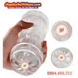  Cốc Âm Đạo Hậu Môn Thiết Kế 2 Đầu Trong Suốt Tự Sướng Cho Nam 