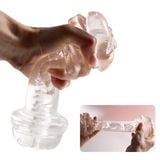  Cốc Âm Đạo Hậu Môn Thiết Kế 2 Đầu Trong Suốt Tự Sướng Cho Nam 