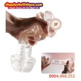  Cốc Âm Đạo Hậu Môn Thiết Kế 2 Đầu Trong Suốt Tự Sướng Cho Nam 