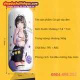 Cốc thủ dâm 2 đầu anime âm đạo miệng hậu môn giả cầm tay 