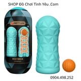  Cốc Thủ Dâm Cầm Tay Kèm Bóng Đệm Siêu Mềm VICTORIA CHENEY 