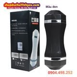  Cốc thủ dâm 2 đầu miệng âm đạo cảm biến rung động hít tường 