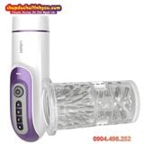  Cốc Thủ Dâm Rung Thụt Tự Động Sưởi Ấm Phát Âm Thanh LETEN 