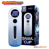  Cốc Thủ Dâm Rung Mút Co Giãn Có Làm Ấm Kèm Rên Rỉ SNAIL CUP 