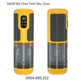  Cốc Thủ Dâm Tự Động Trong Suốt Rung Xoay Co Giãn Kích Thích 