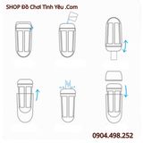  Cốc Tự Sướng Phi Thuyền Không Gian Trong Suốt SPACE CAPSULE 