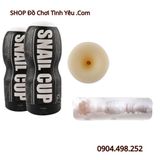 Cốc Tự Sướng Tùy Chỉnh Lực Hút Mạnh Nhẹ Bằng Tay SNAIL CUP 