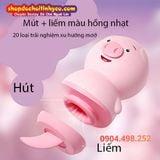  Con lợn lưỡi liếm âm đạo massage điểm G cho nữ đa chức năng 