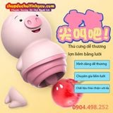  Con lợn lưỡi liếm âm đạo massage điểm G cho nữ đa chức năng 