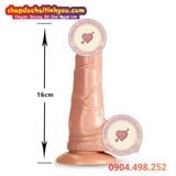  Cu giả không rung có đế hít tường TPE đủ size giá rẻ cho nữ 