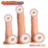  Cu giả không rung có đế hít tường TPE đủ size giá rẻ cho nữ 