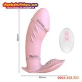  Cu Giả Mini Rung Đeo Quần Lót Kín Đáo Điều Khiển Từ Xa Cho Nữ 