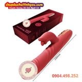  Cu Giả Cầm Tay Rung Thụt Liếm Mạnh Kèm Gia Nhiệt Thông Minh 
