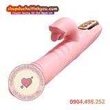  Cu Giả Cầm Tay Rung Thụt Liếm Mạnh Kèm Gia Nhiệt Thông Minh 