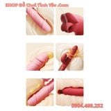  Cu Giả Cầm Tay Rung Thụt Liếm Mạnh Kèm Gia Nhiệt Thông Minh 