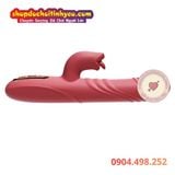  Cu Giả Cầm Tay Rung Thụt Liếm Mạnh Kèm Gia Nhiệt Thông Minh 