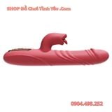  Cu Giả Cầm Tay Rung Thụt Liếm Mạnh Kèm Gia Nhiệt Thông Minh 