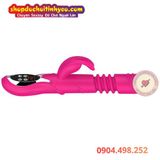  Cu Giả Cầm Tay Thụt Ngoáy Tỏa Nhiệt Kèm Đầu Phụ Rung Tai Thỏ 