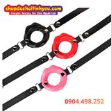  Dây Khóa Miệng Ép Buộc Ngậm Dụng Cụ Bạo Dâm Cho Quan Hệ BDSM 