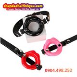  Dây Khóa Miệng Ép Buộc Ngậm Dụng Cụ Bạo Dâm Cho Quan Hệ BDSM 