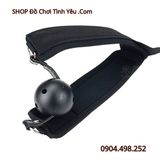  Dây Trói SM Còng Tay Phía Sau Kèm Vòng Cổ Có Bóng Ngậm Miệng 