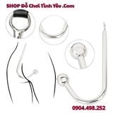  Dây Trói Tay Khóa Cổ Kèm Thanh Kim Loại Móc Hậu Môn Bạo Dâm 