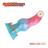 Dildo chó có gai thủ dâm viển tưởng ngoài hành tinh Unisex 