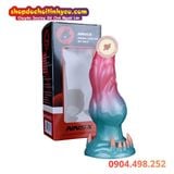  Dildo chó có gai thủ dâm viển tưởng ngoài hành tinh Unisex 