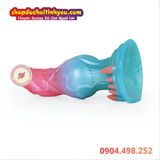  Dildo chó có gai thủ dâm viển tưởng ngoài hành tinh Unisex 