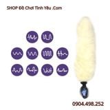  Đuôi Cáo Cosplay Có Phích Rung Cắm Hậu Môn Điều Khiển Từ Xa 