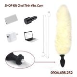  Đuôi Cáo Cosplay Có Phích Rung Cắm Hậu Môn Điều Khiển Từ Xa 