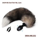  Đuôi Cáo Cosplay Có Phích Rung Cắm Hậu Môn Điều Khiển Từ Xa 