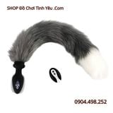  Đuôi Cáo Cosplay Có Phích Rung Cắm Hậu Môn Điều Khiển Từ Xa 