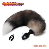  Đuôi Cáo Cosplay Có Phích Rung Cắm Hậu Môn Điều Khiển Từ Xa 