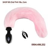  Đuôi Cáo Cosplay Có Phích Rung Cắm Hậu Môn Điều Khiển Từ Xa 