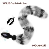 Đuôi Cáo Cosplay Có Phích Rung Cắm Hậu Môn Điều Khiển Từ Xa 