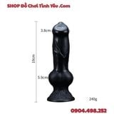  Dương Vật Chó Giả Mô Phỏng Cu Động Vật Doggy Độc Lạ Unisex 