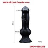  Dương Vật Chó Giả Mô Phỏng Cu Động Vật Doggy Độc Lạ Unisex 