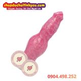  Dương Vật Chó Giả Thân To Có Bốn Tinh Hoàn Cọ Sát Cực Phê 