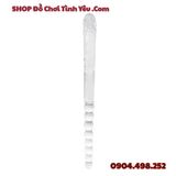  Dương Vật Giả 2 Đầu Có Đuôi Hạt Nhét Hậu Môn Kích Thích Kép 