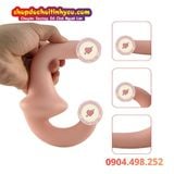  Dương vật giả 2 đầu nối nhau cong mềm dẻo không rung giá rẻ 