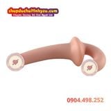  Dương vật giả 2 đầu nối nhau cong mềm dẻo không rung giá rẻ 