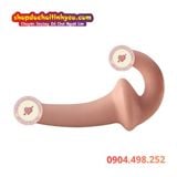  Dương vật giả 2 đầu nối nhau cong mềm dẻo không rung giá rẻ 