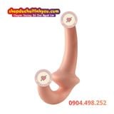  Dương vật giả 2 đầu nối nhau cong mềm dẻo không rung giá rẻ 