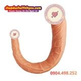  Dương vật giả đôi đầu mềm đủ size cho cặp đồng tính nữ les 