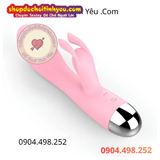  Dương Vật Giả Cầm Tay Đa Năng Kèm Đầu Rung Tai Thỏ Cho Nữ 
